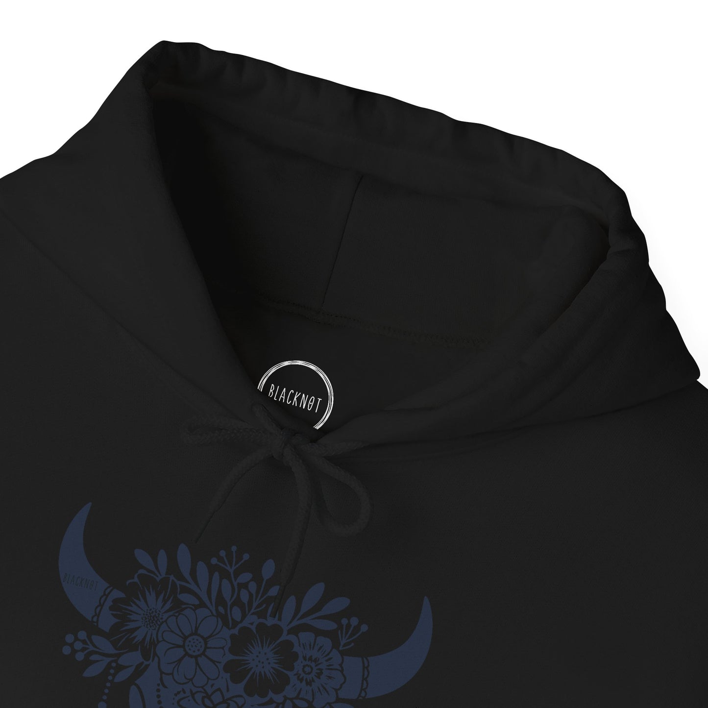 Cow floral skulls Heavy Blend™ Hooded Sweatshirt