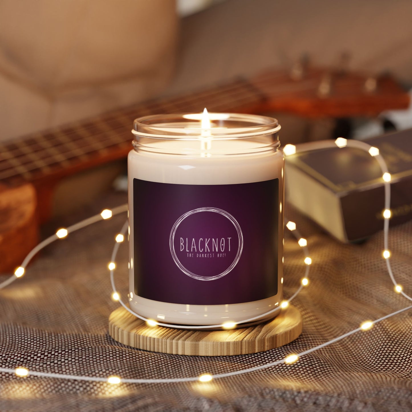 Blacknot Unscented Soy Candle, 9oz