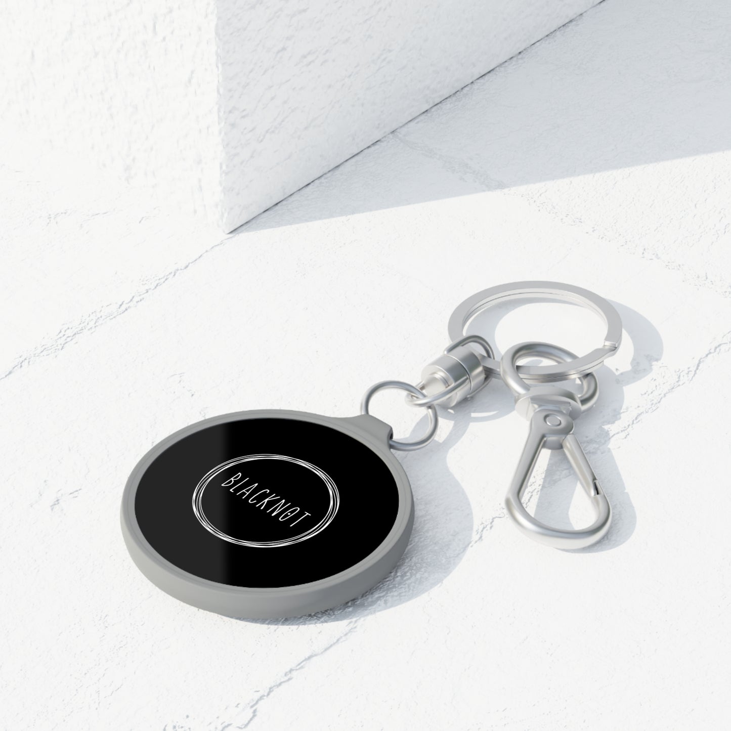 Blacknot Keyring Tag