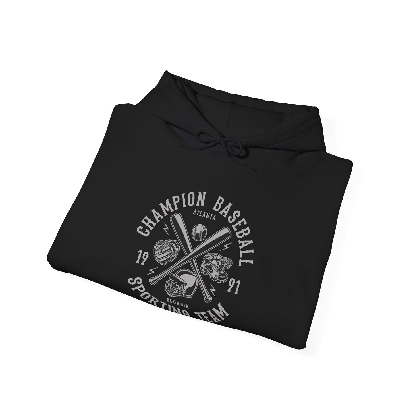 Old School Baseball Heavy Blend™ Hooded Sweatshirt