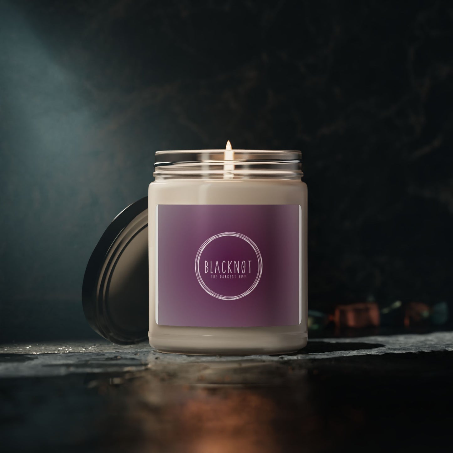 Blacknot Sea Salt + Orchid Soy Candle, 9oz
