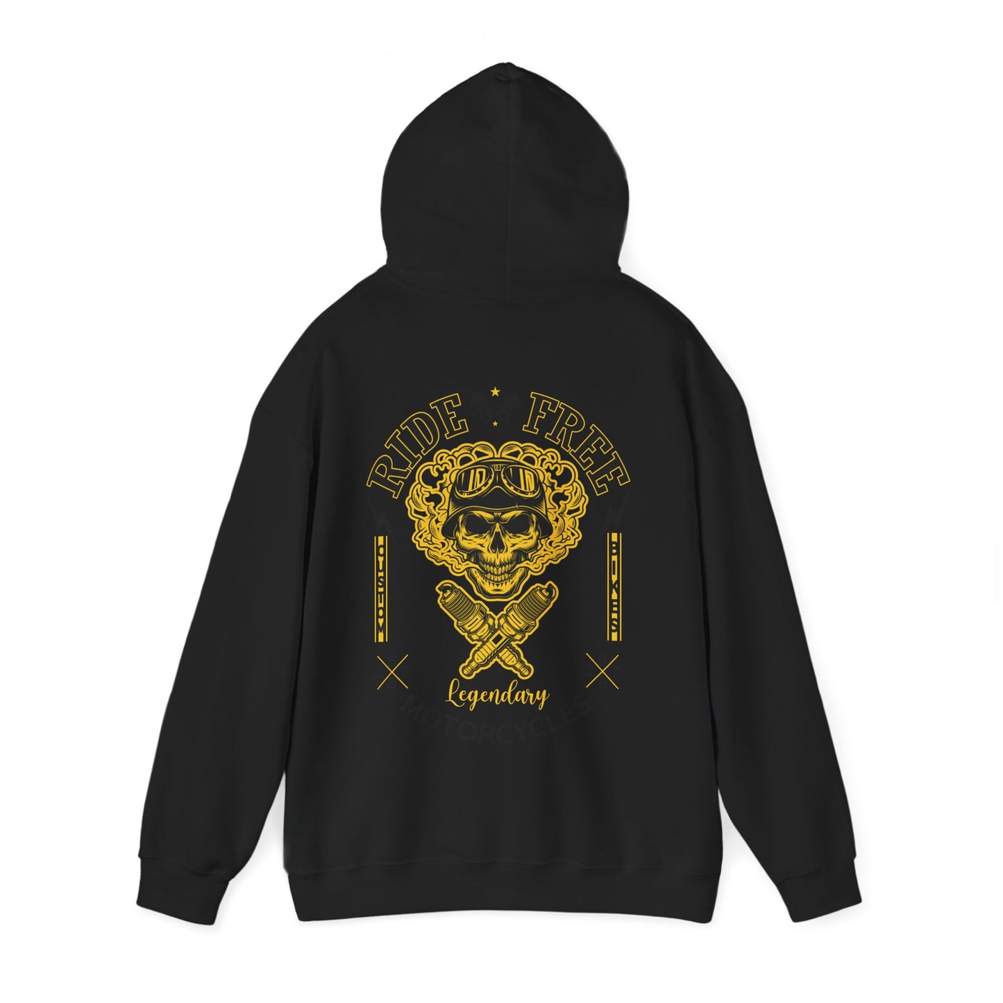 Old School Rider Heavy Blend™ Hooded Sweatshirt