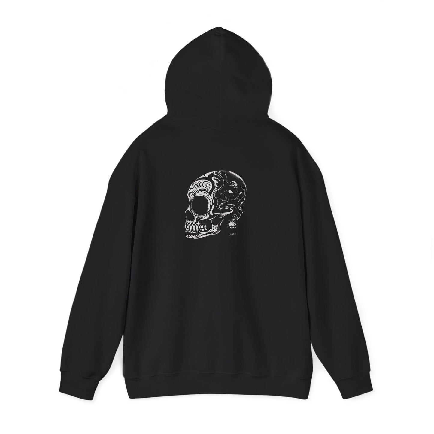 Skull Hooded Sweatshirt