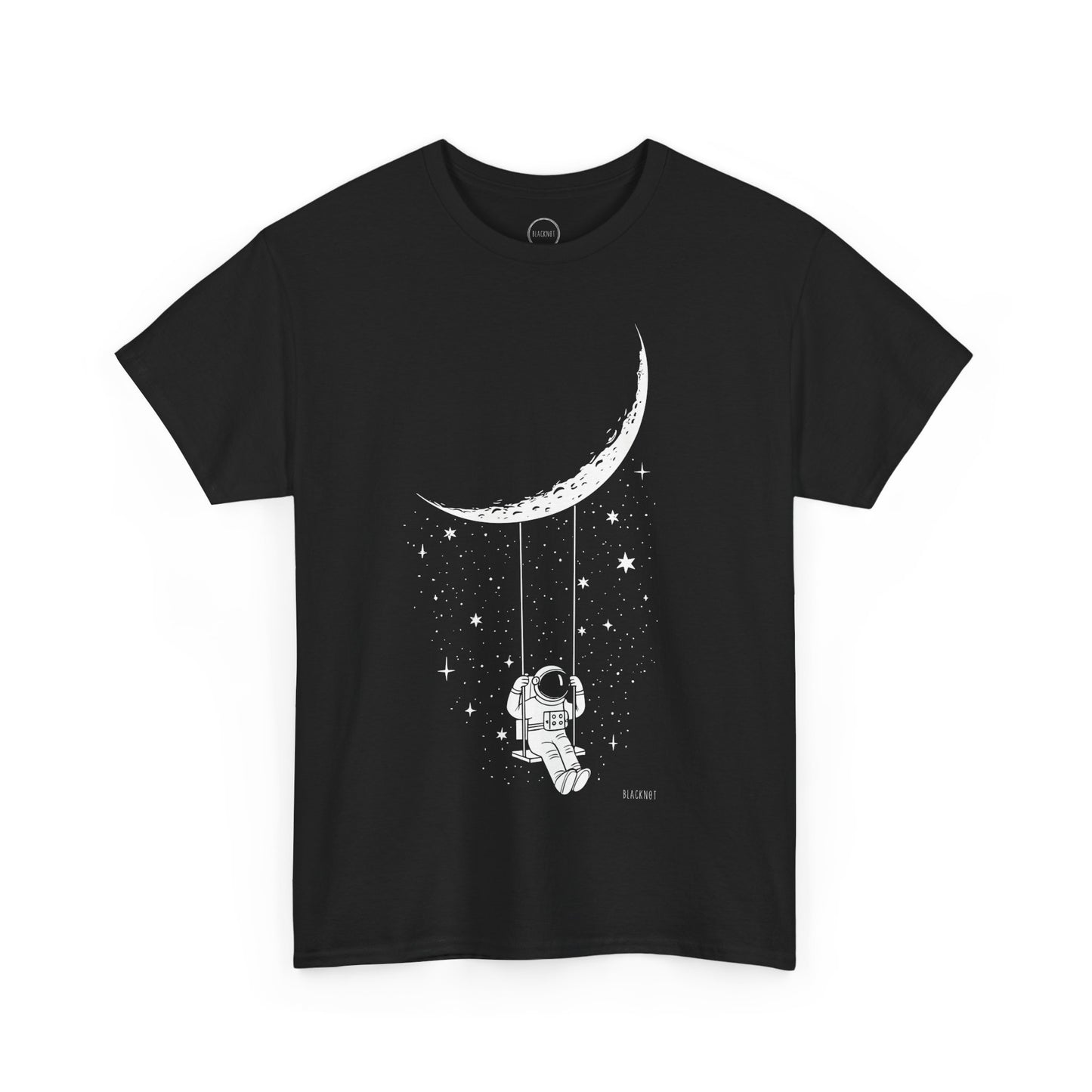 Moon Astronaut Heavy Cotton Tee