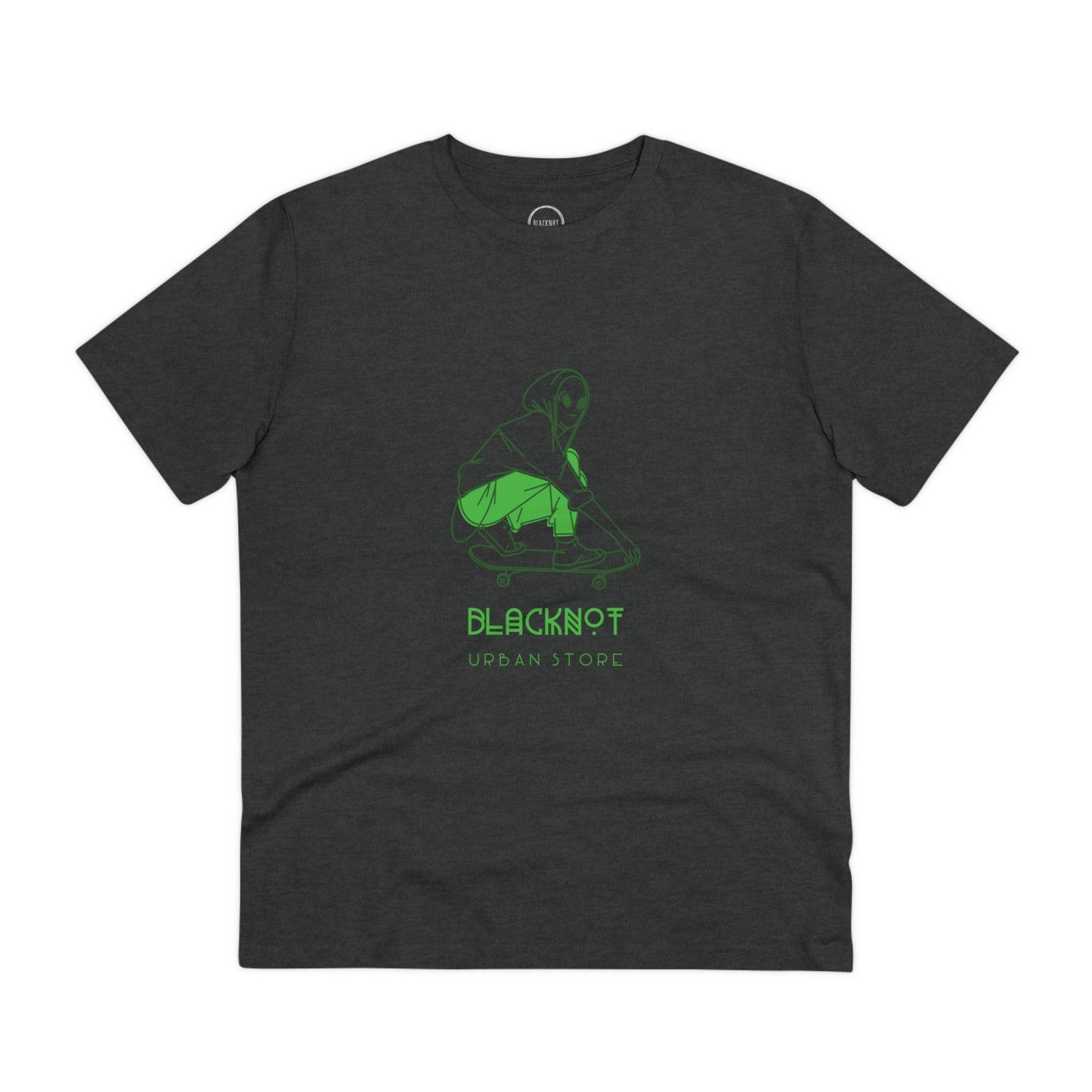 Blacknot Alien Skate Organic Creator T-shirt