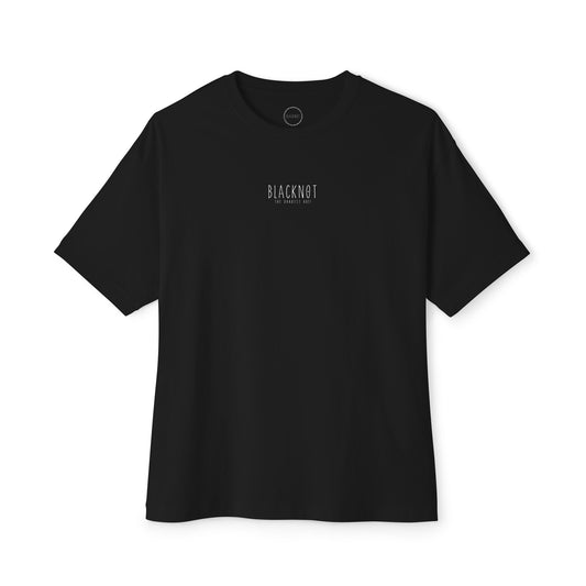 White logo essential Oversized Boxy Tee