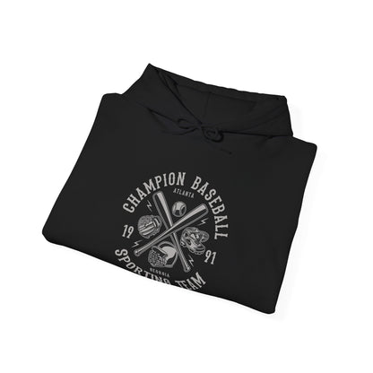 Old School Baseball Heavy Blend™ Hooded Sweatshirt