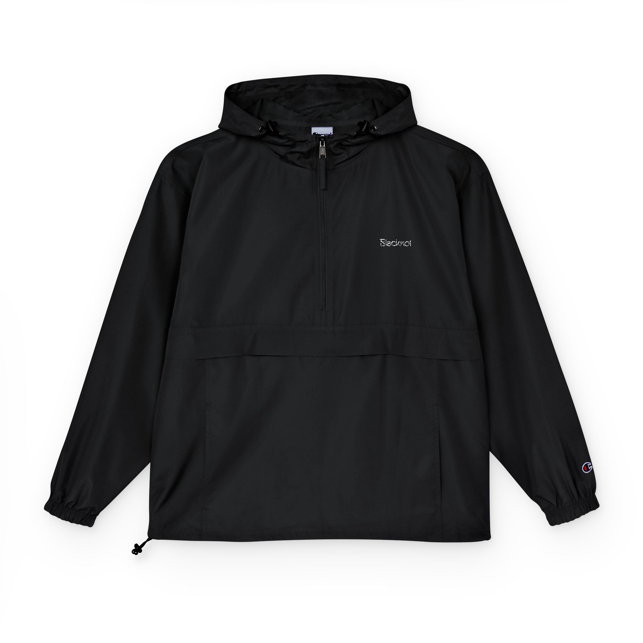 Blacknot Packable Anorak Jacket — Lightweight Windbreake