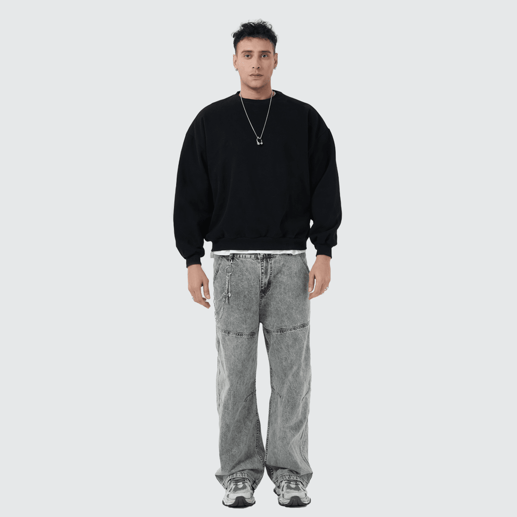 Blacknot Heavyweight Oversized Crewneck Sweatshirt