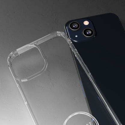 Blacknot White Logo Clear Cases