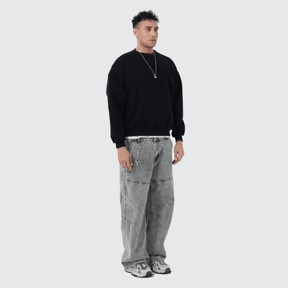 Blacknot Heavyweight Oversized Crewneck Sweatshirt