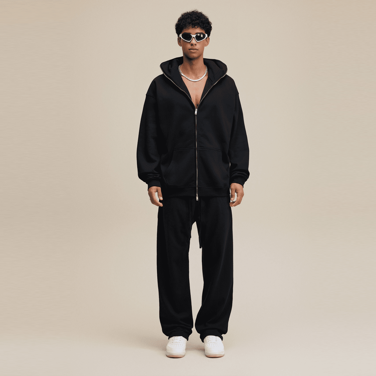 Blacknot Premium Hoodie - Built-In Face Mask