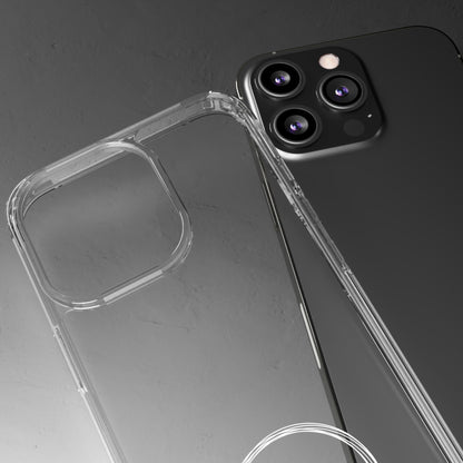 Blacknot White Logo Clear Cases