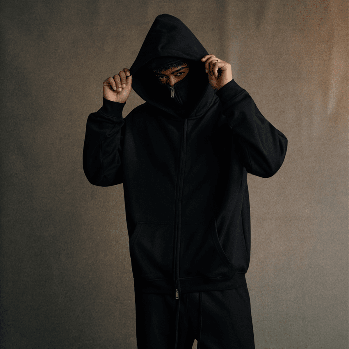 Blacknot Premium Hoodie - Built-In Face Mask