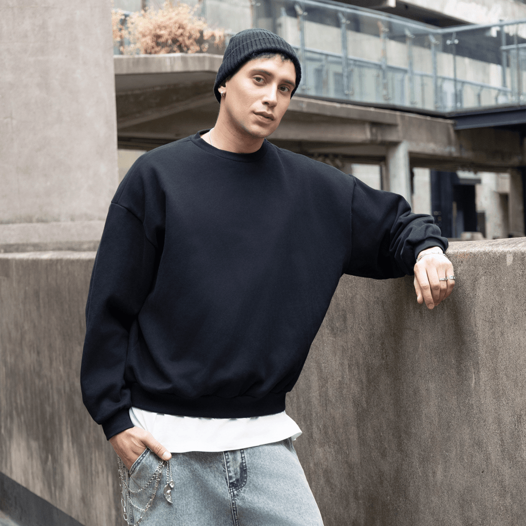 Blacknot Heavyweight Oversized Crewneck Sweatshirt