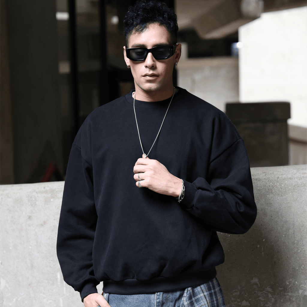 Blacknot Heavyweight Oversized Crewneck Sweatshirt