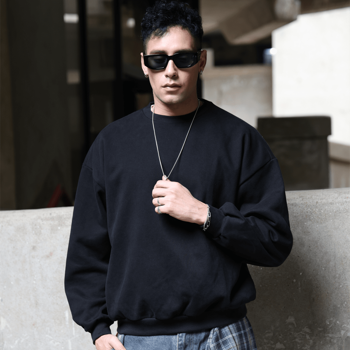 Blacknot Heavyweight Oversized Crewneck Sweatshirt