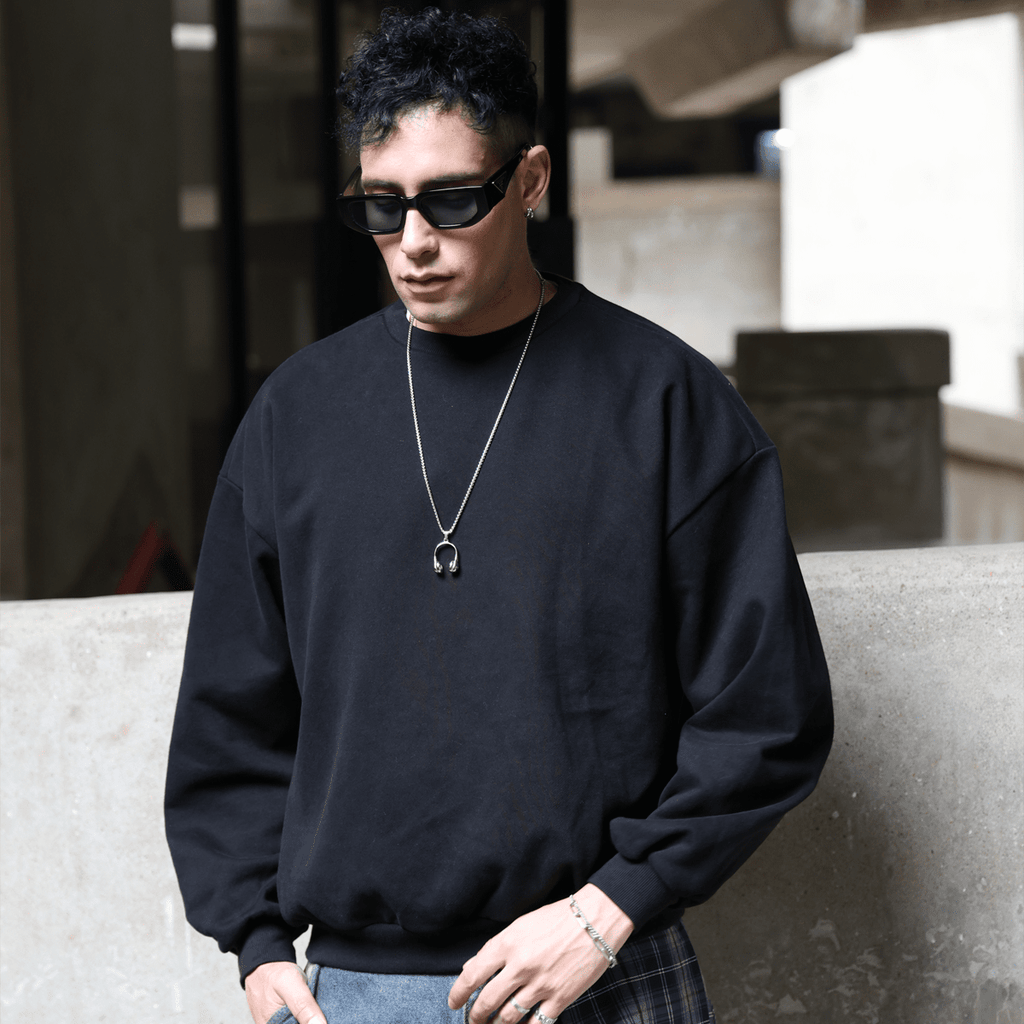 Blacknot Heavyweight Oversized Crewneck Sweatshirt