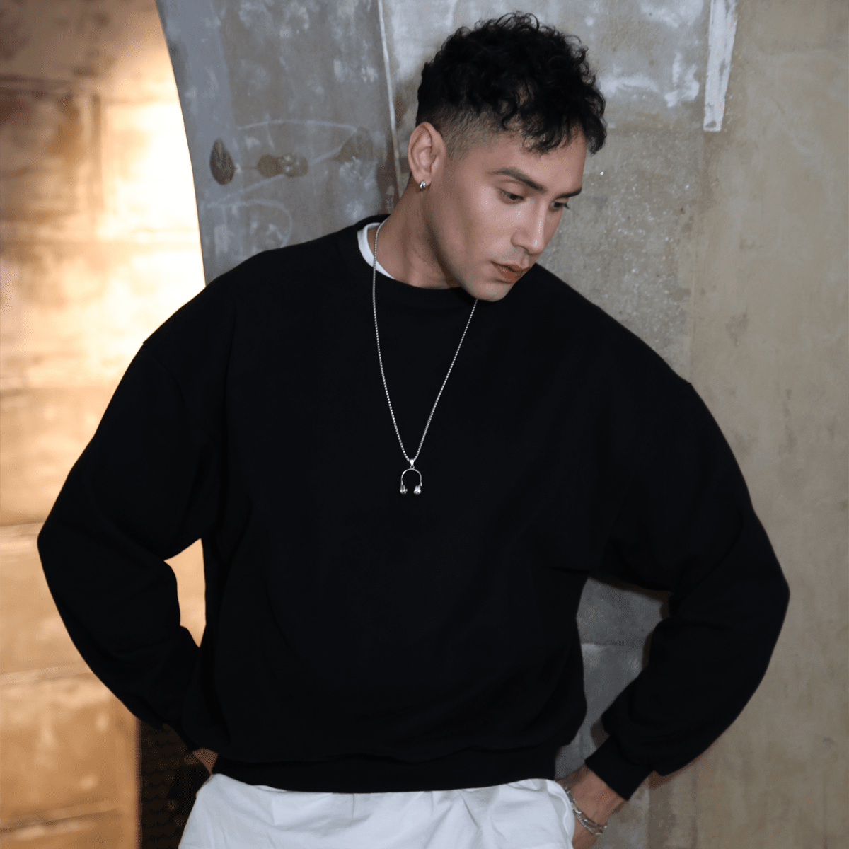 Blacknot Heavyweight Oversized Crewneck Sweatshirt