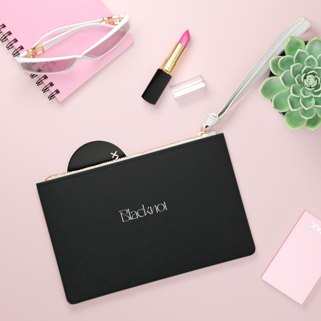Blacknot Clutch Bag — Elegant Minimalist Wristlet