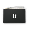 Monogram Blacknot Clutch Bag — Elegant Minimalist Wristlet