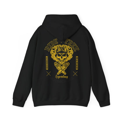 Old School Rider Heavy Blend™ Hooded Sweatshirt