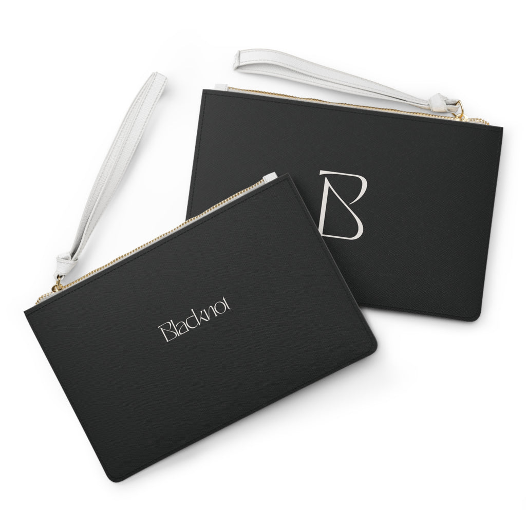 Blacknot Clutch Bag — Elegant Minimalist Wristlet
