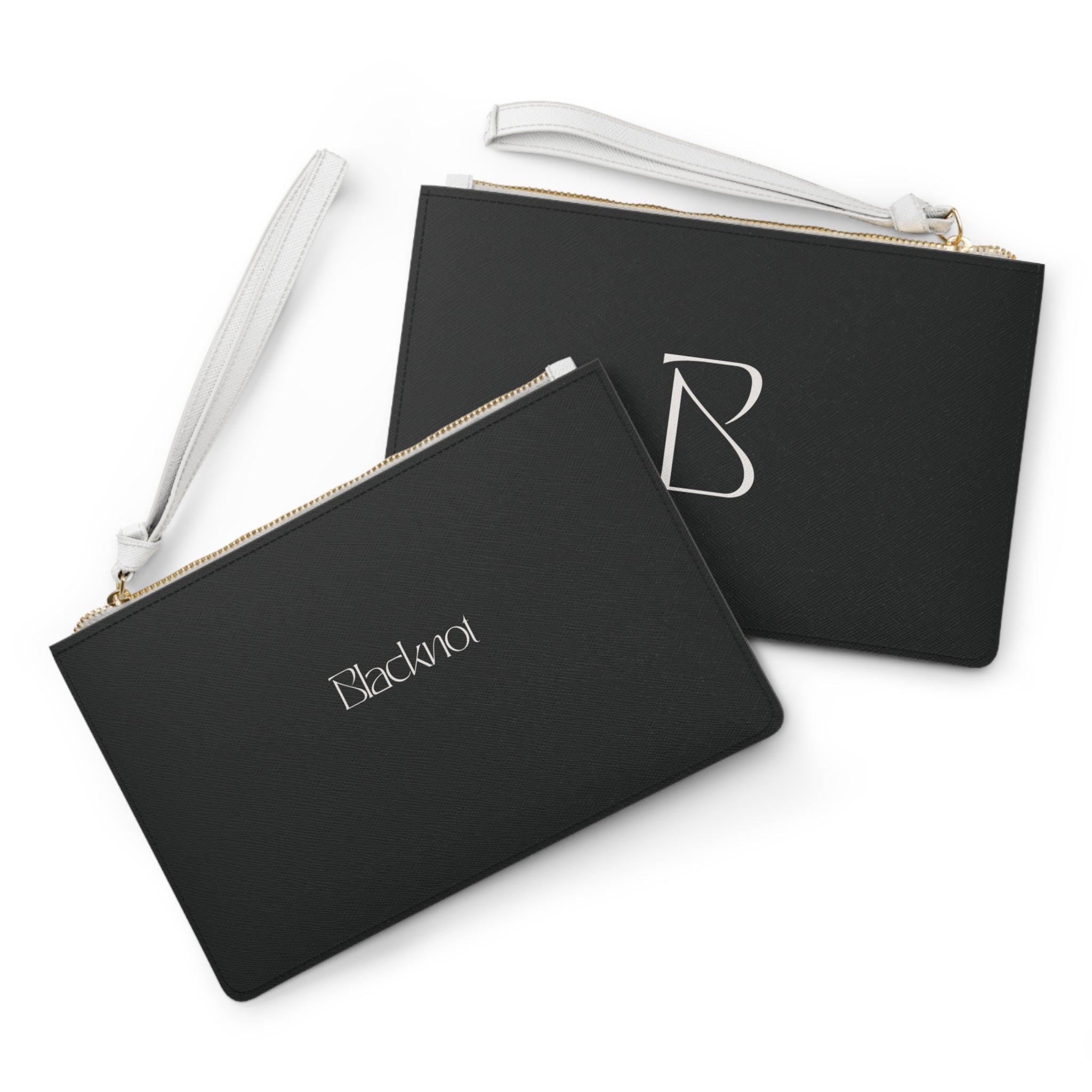 Blacknot Clutch Bag — Elegant Minimalist Wristlet
