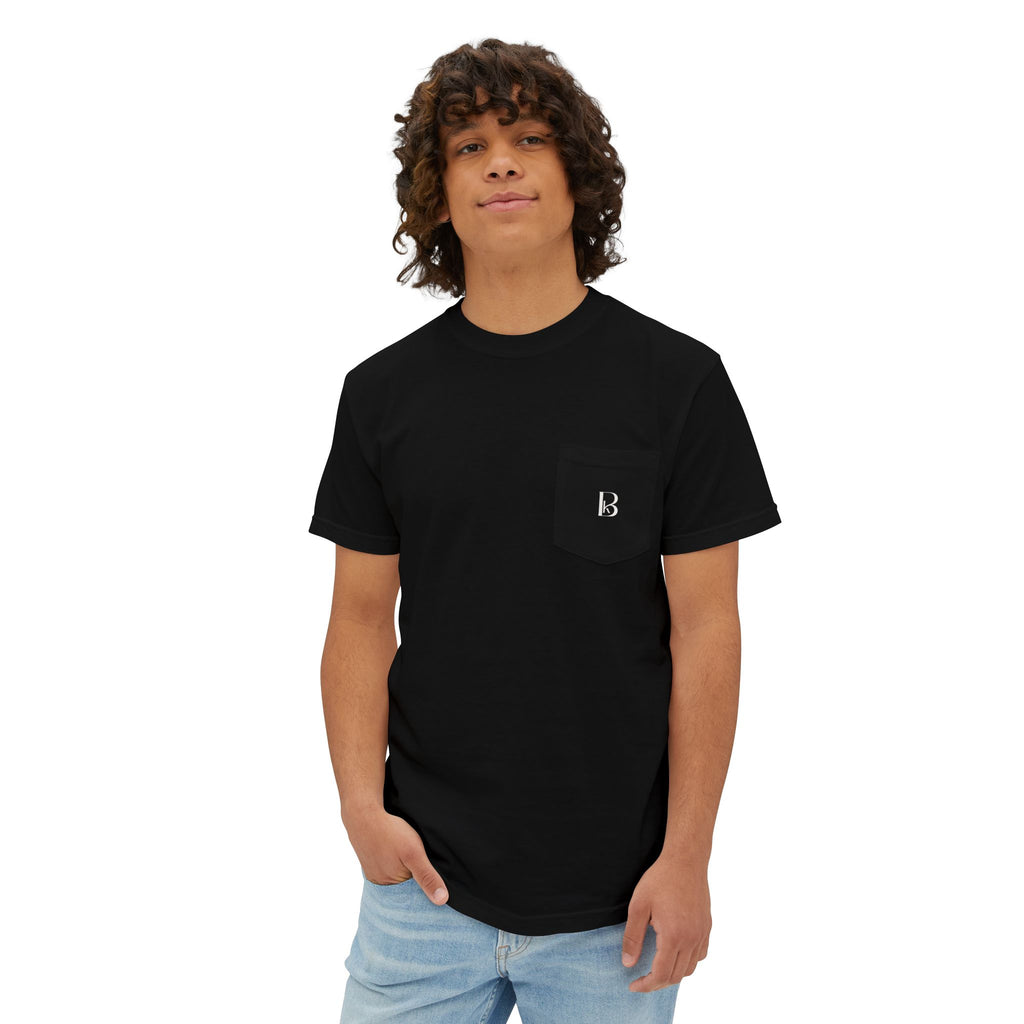 Blacknot Minimalist Pocket T-Shirt — Small BK Logo