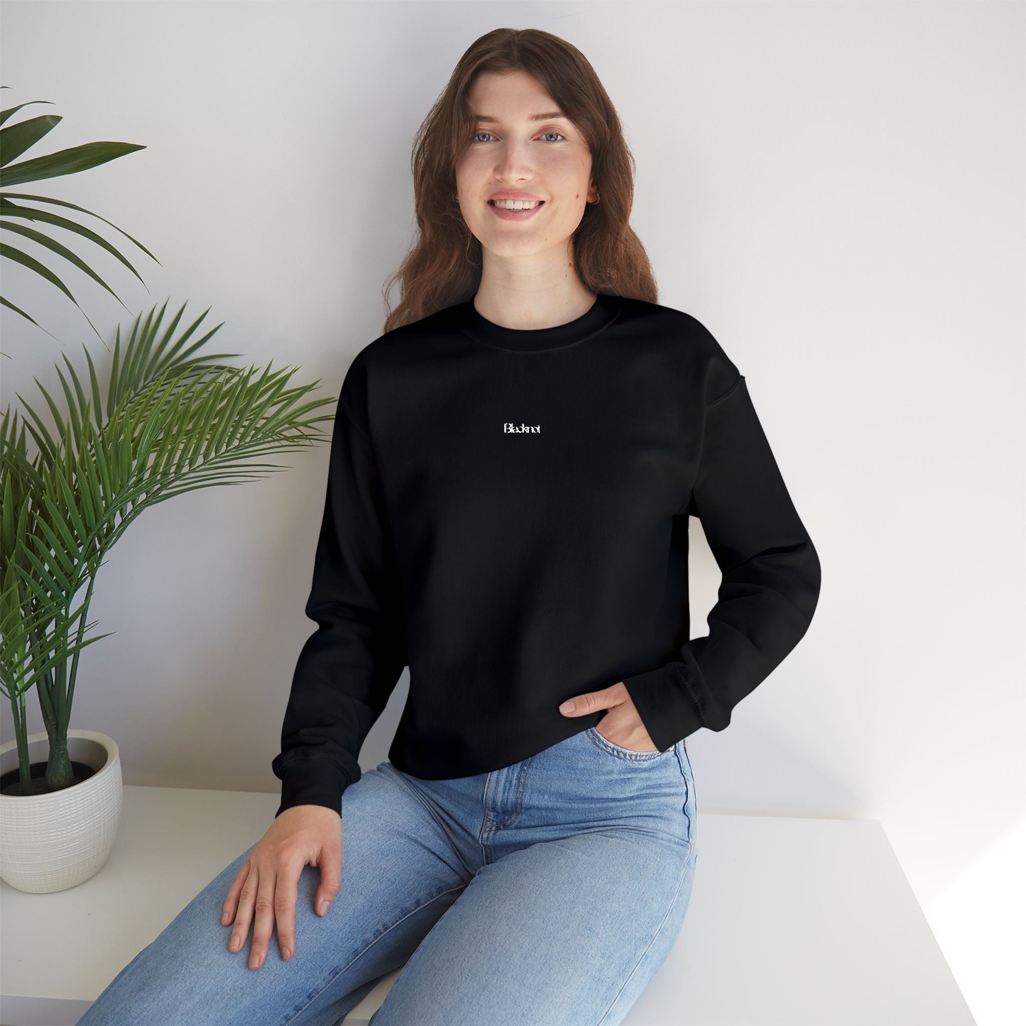 Minimalist Blacknot Crewneck Sweatshirt