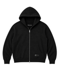 BLACKNOT Leather Label Double Zip Hoodie