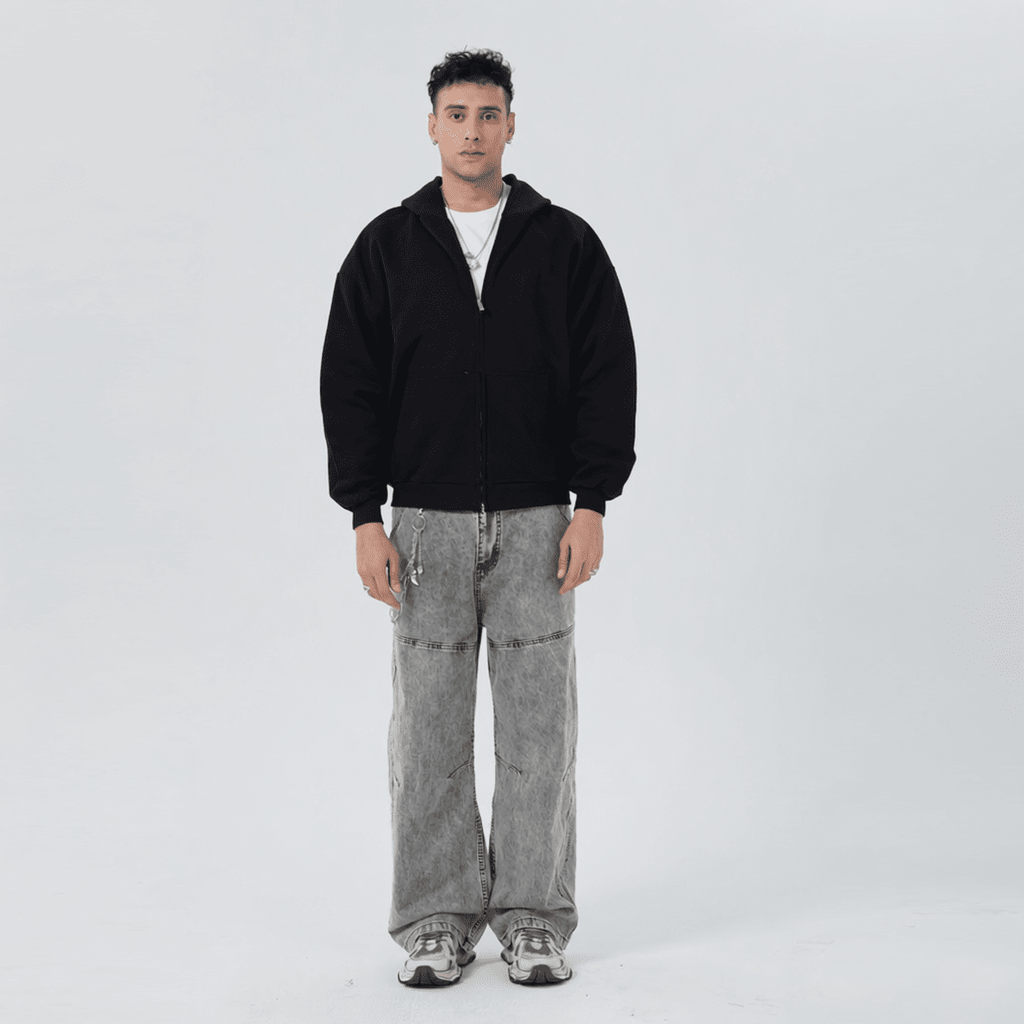 Blacknot Heavyweight Double-Zip Hoodie
