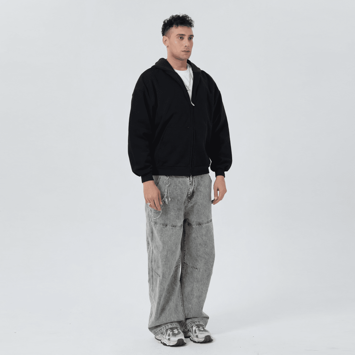 Blacknot Heavyweight Double-Zip Hoodie