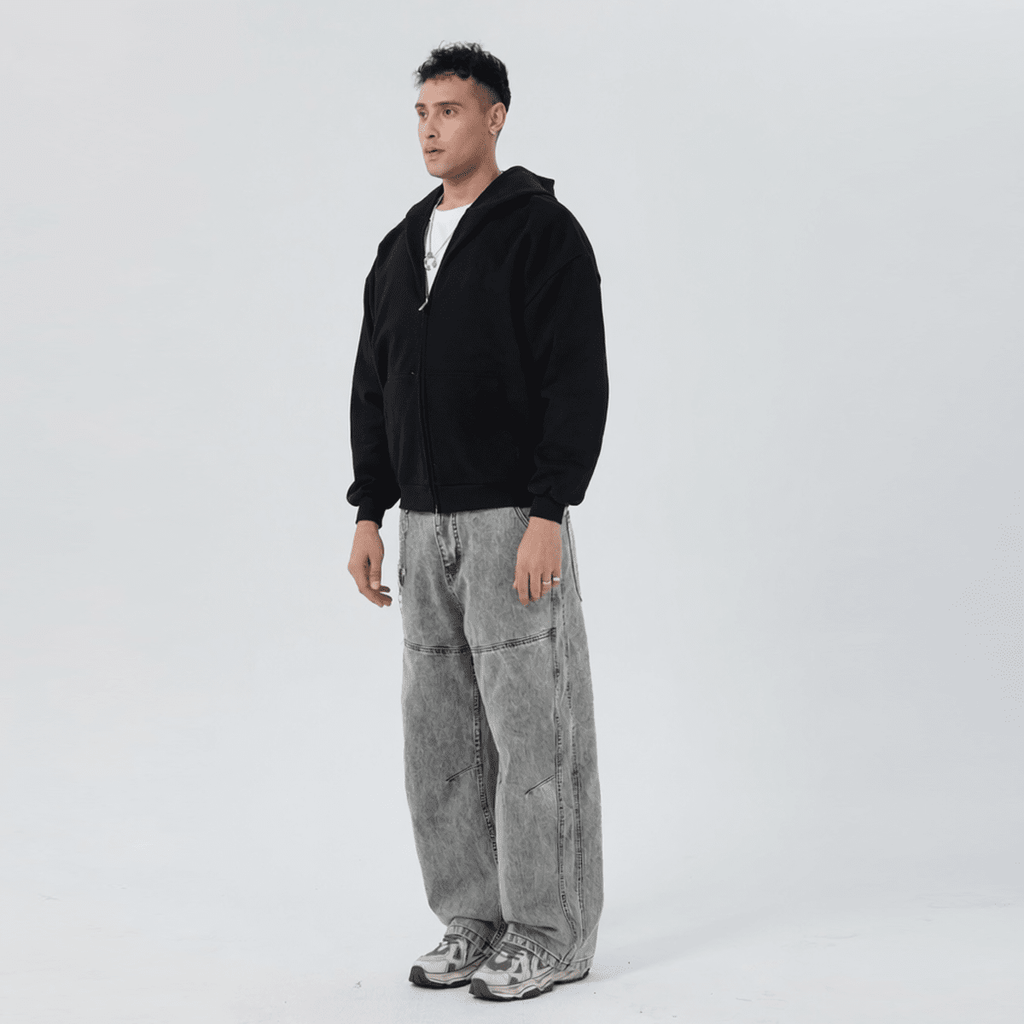 Blacknot Heavyweight Double-Zip Hoodie