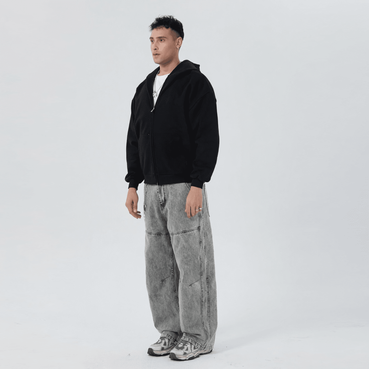 Blacknot Heavyweight Double-Zip Hoodie